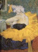 The Clowness Cha u kao Henri de toulouse-lautrec